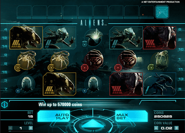 aliens игровые автоматы НетЕнт
