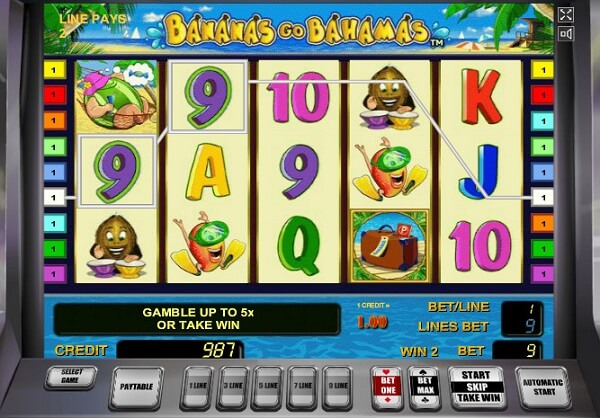 игровые автоматы Бананы